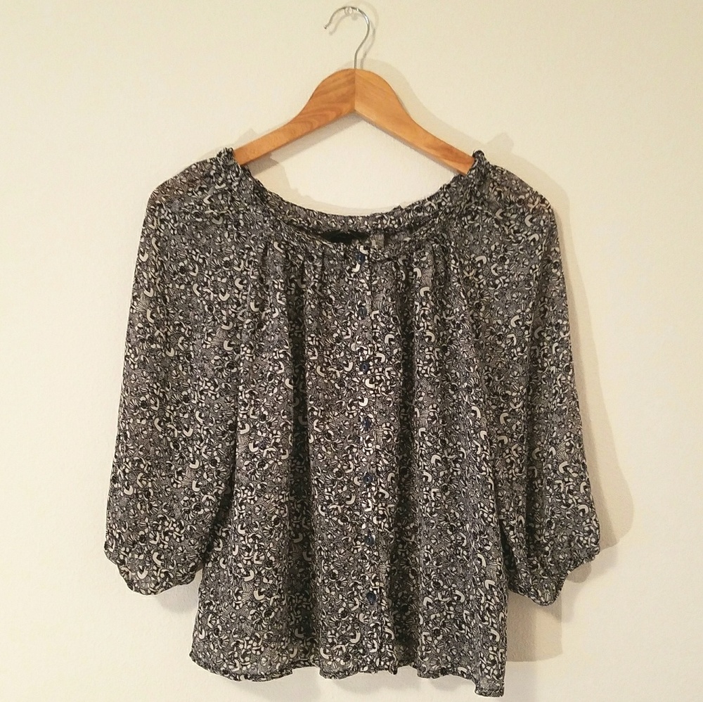 H&M 3/4 blouse lightweight